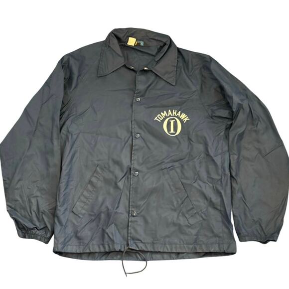 Vintage 60s Champion Tomahawk Navy Blue Jacket Adult Small - Picture 1 of 4